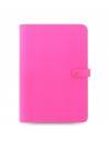 Upgrade your organization with The Original Portfolio A4 Notebook in pink. Crafted from thick cow leather, this refillable notebook boasts a sleek design, multifunctional pockets, and a secure leather strap closure. Ideal for personal or professional use, it's more than just an accessory - it's your partner in productivity.