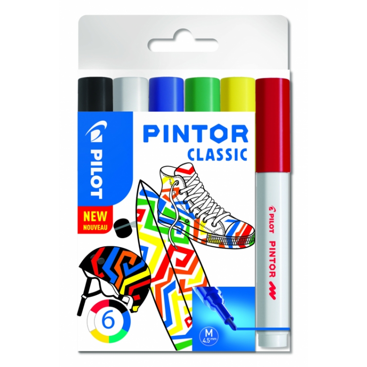 Pintor paint marker Classic set 6 pcs 4,5 mm PILOT - 1