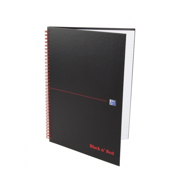 Black n Red Notebook A4 ruled OXFORD - 2