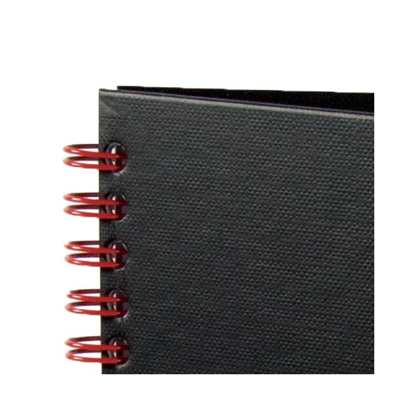 Black n Red Notebook A4 squared OXFORD - 4