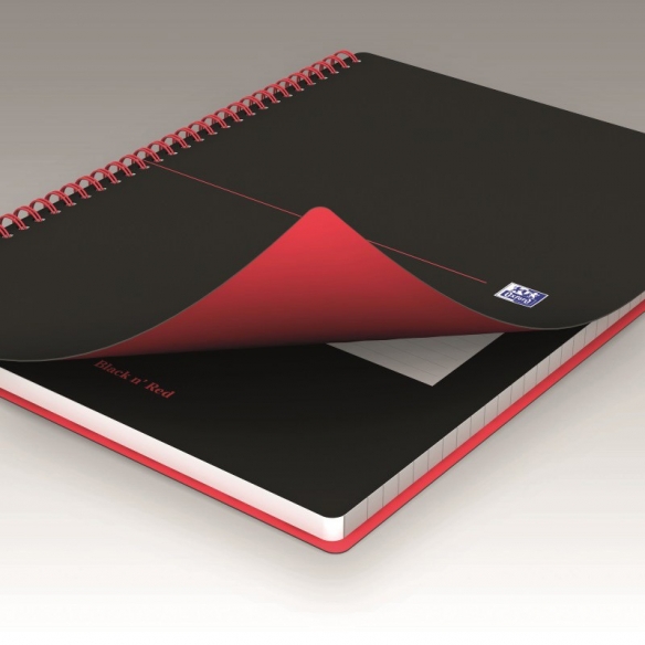 Black n Red Movebook A4 squared OXFORD - 8