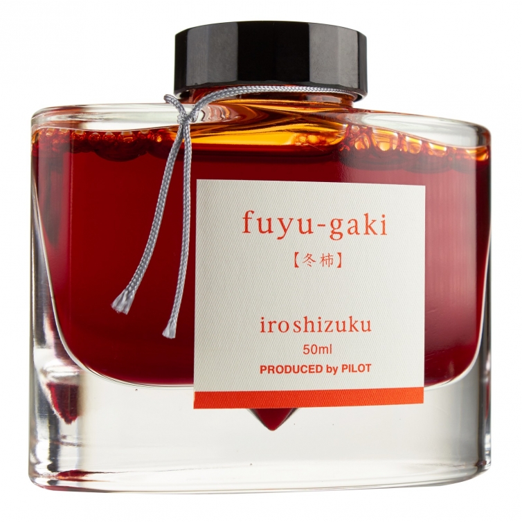 Iroshizuku Bottle Ink Orange Fuyu Gaki 50 ml PILOT - 1