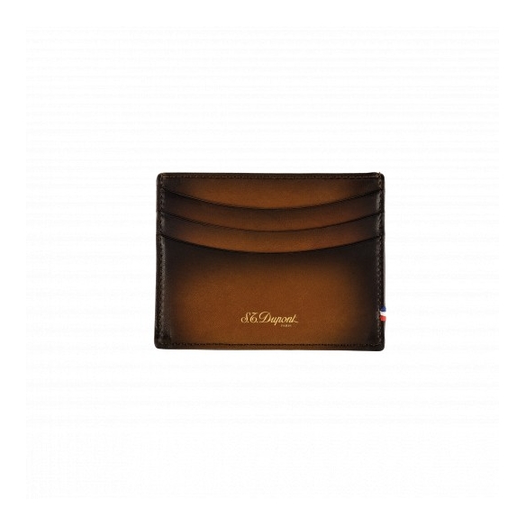 Atelier Credit Card Holder Brown S.T. DUPONT - 1