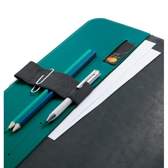 Filofax The Original Portfolio A5 with Notebook Aqua