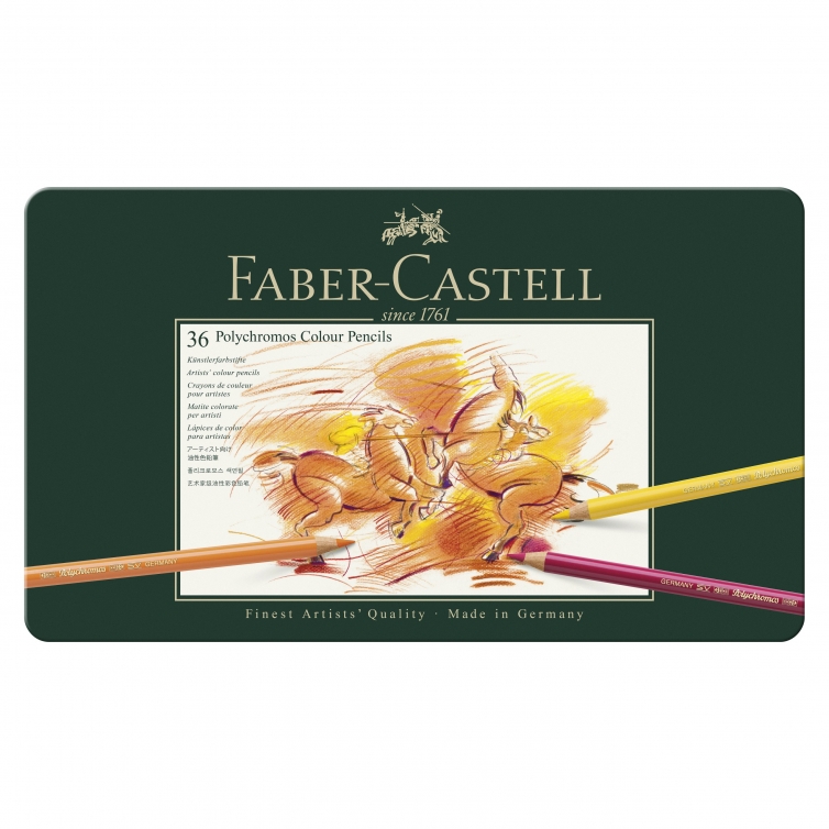 Polychromos Colour Pencils 36 pcs FABER-CASTELL - 1