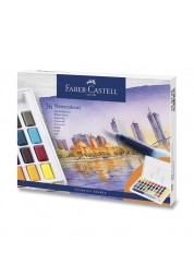 Unleash your creativity with our high-quality Watercolours with 36 vibrant colours. Each set comes with a brush with a water tank and a removable palette for easy mixing and cleaning. The premium pigment ensures a beautiful, long-lasting finish to make your artwork stand out.