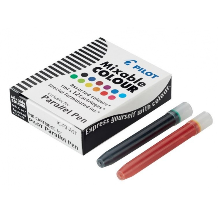 Ink cartridges for Parallel Pen mix of colors PILOT - 1