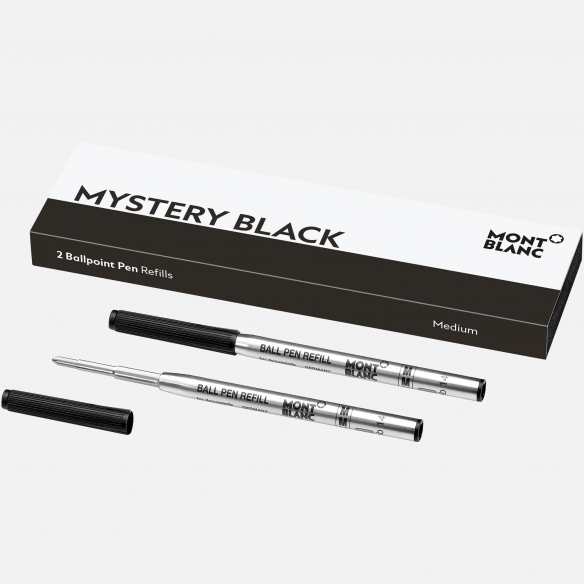 2 Ballpoint Pen Refill Mystery Black MONTBLANC - 4