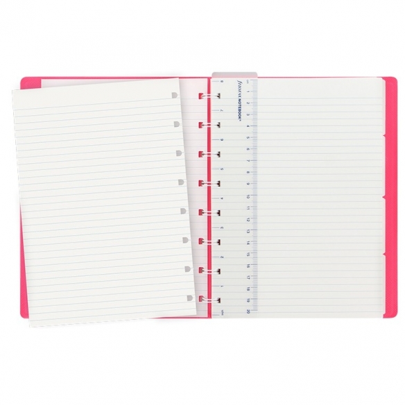 Notebook Saffiano Fluoro A5 Pink FILOFAX - 2