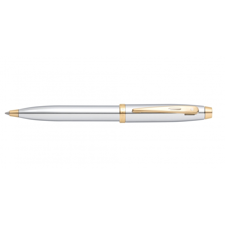 Sheaffer 100 Chrome with Gold Tone Ballpoint pen silver SHEAFFER - 1