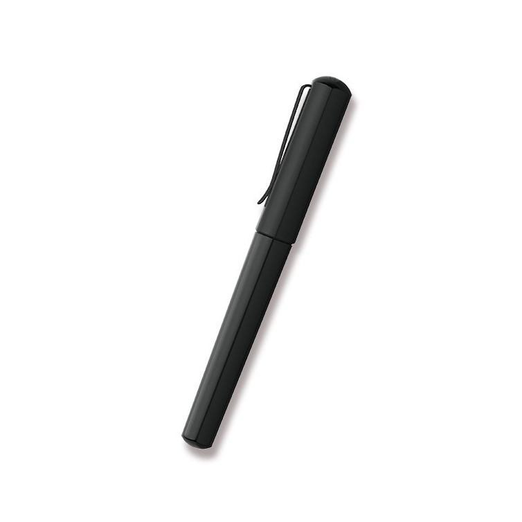 Stylo-plume Hexo noir mat, taille de plume moyenne