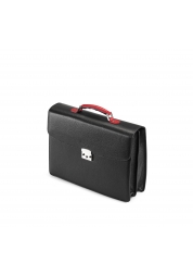 Experience the blend of luxury and practicality with our Business Briefcase in black and red, crafted from premium calfskin. This exclusive addition from our Leather Collection ensures robust and stylish storage for your work essentials. Elevate your professional look, while satisfying your desire for quality and durability.
