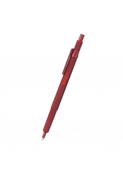 Experience the luxury of writing with the Rotring 600 Ballpoint Pen in vibrant red. This all-metal pen features a superior click mechanism and a black refill, promising both style and functionality. Presented in a chic triangular gift box, it's the perfect choice for any occasion.