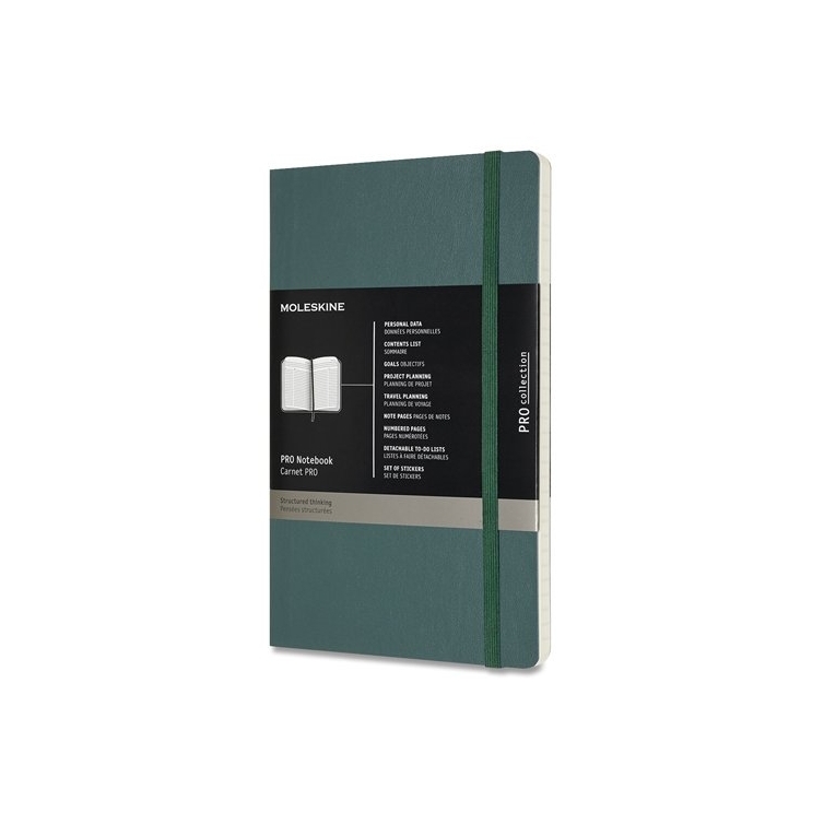 Pro Notebook L soft cover green MOLESKINE - 1