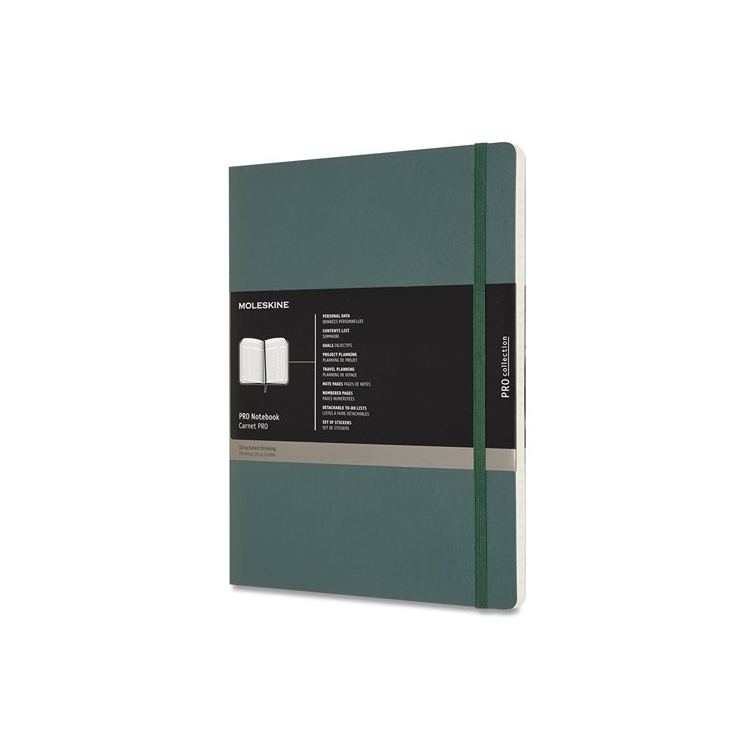 Pro Notebook XL soft cover green MOLESKINE - 1