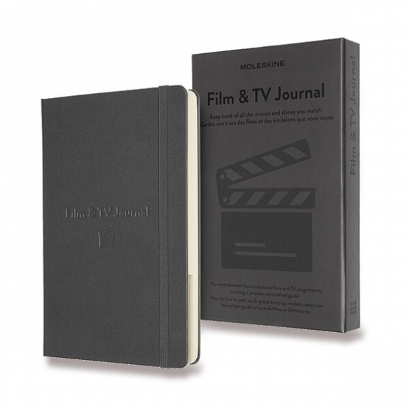 Passion Film and TV Journal L grey MOLESKINE - 1