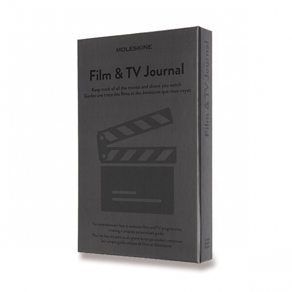 Passion Film and TV Journal L grey MOLESKINE - 2
