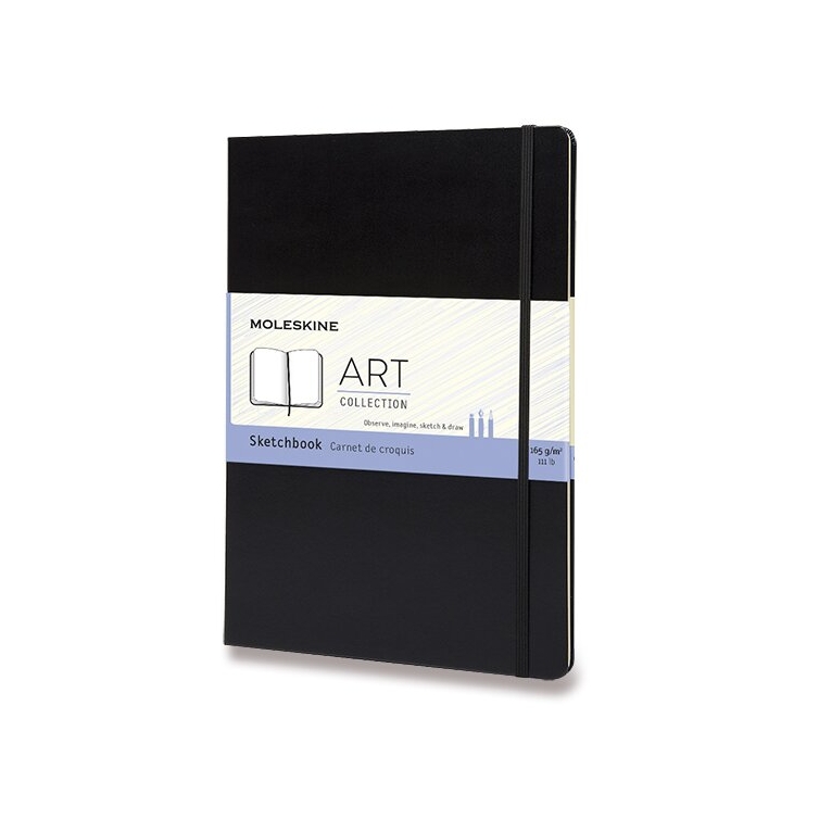 Art Sketchbook A4 hard cover black MOLESKINE - 1