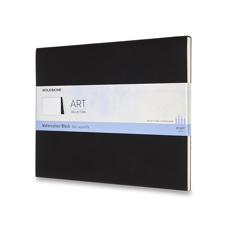 Art Sketchbook Watercolour Block XL black MOLESKINE - 1