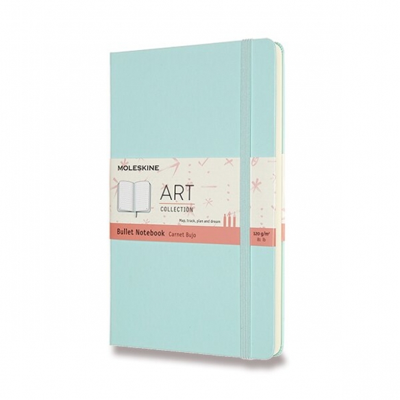 Art Bullet Notebook L dotted light blue MOLESKINE - 1