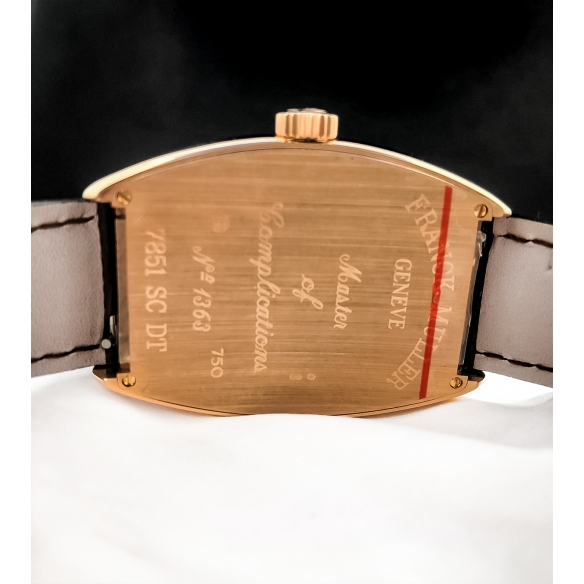 Cintrée Curvex Red Gold watch 7851 SCDT 5N FRANCK MULLER - 9