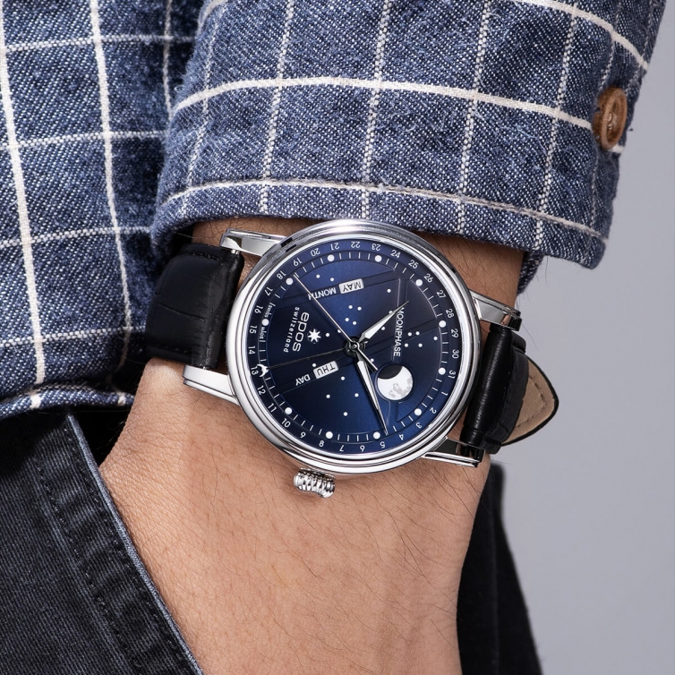 Epos Oeuvre dArt 3439 North Star watch 3439.322.20.16.25