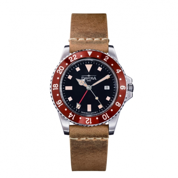 Vintage Diver Quartz watch 162.500.65 DAVOSA - 1