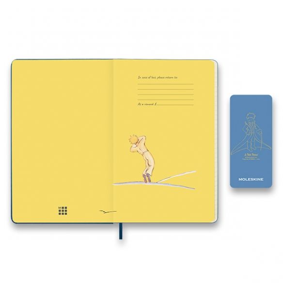 Le Petite Prince Moon Notebook L ruled + XL plain MOLESKINE - 4