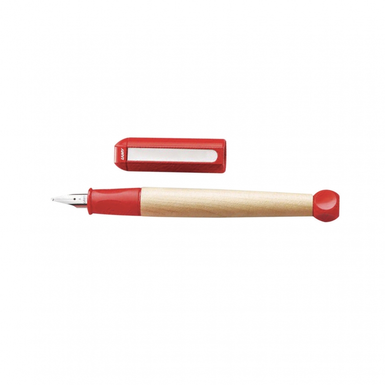 ABC Fountain Pen red, nib LH LAMY - 1