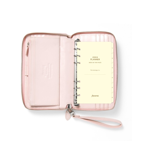 Malden Compact Zip Personal Organiser pink FILOFAX - 3