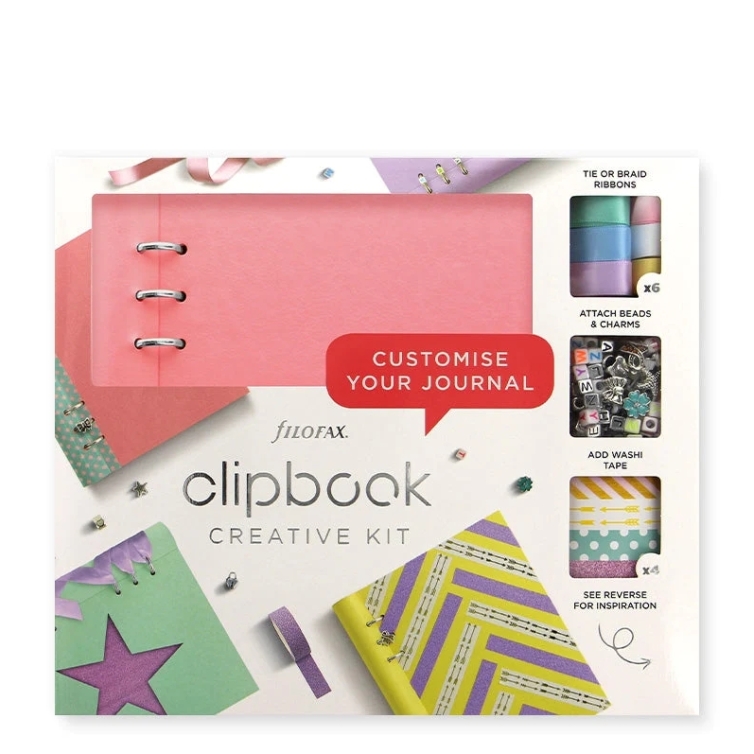 Creative Kit Clipbook A5 rose FILOFAX - 1
