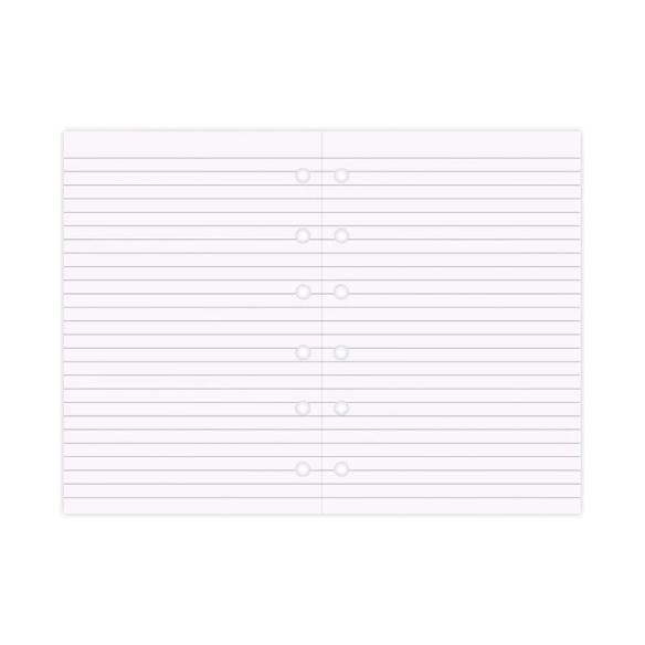 Ruled Notepaper Pocket Refill lavender FILOFAX - 3