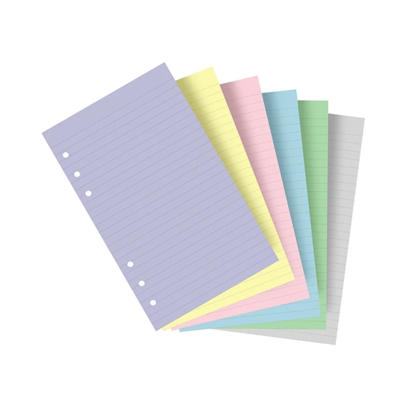 Pastel ruled notepaper Personal refill FILOFAX - 3