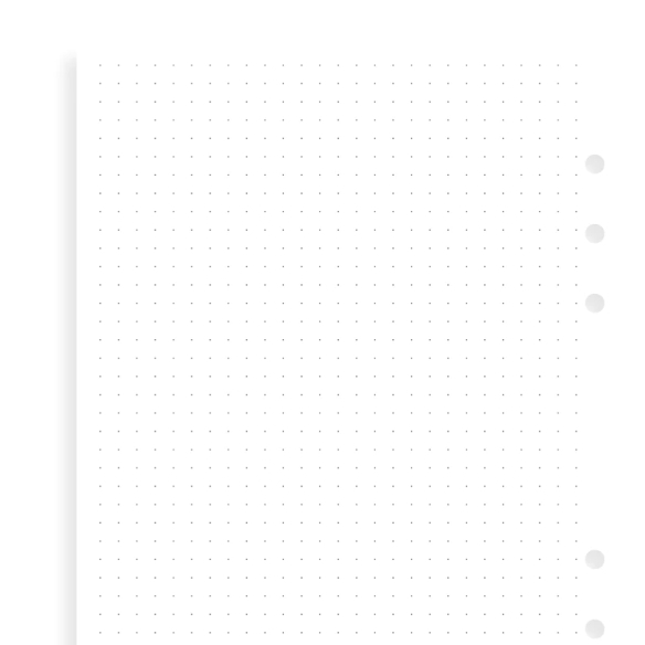 Dotted Journal A5 Refill FILOFAX - 4