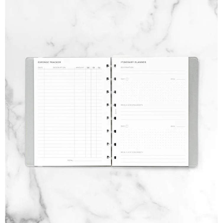 Travel Planner Notebook Refill A5