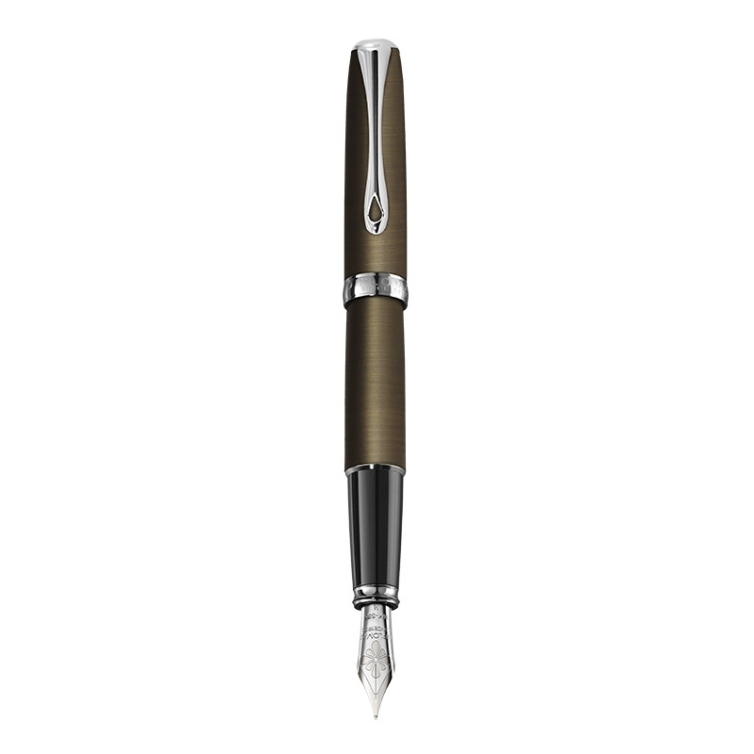 Excellence A2 Fountain Pen oxyd brass DIPLOMAT - 1