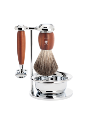 The beautiful four-piece shaving set from the Vivo range by Mühle is a beautiful addition to your shaving routine.