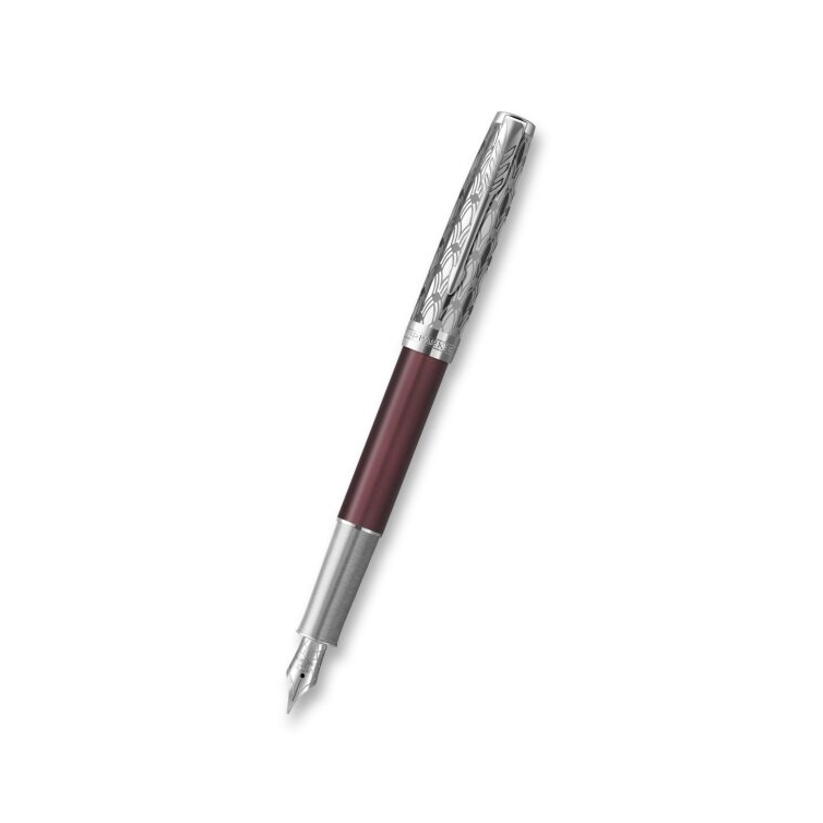 Sonnet Premium Metal CT 18kt Fountain pen red PARKER - 1