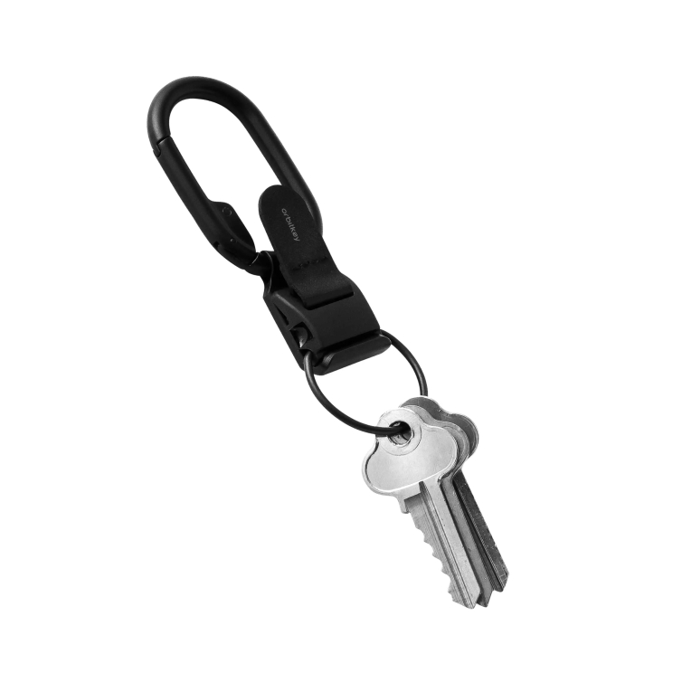 Clip V2 Key Ring all black ORBITKEY - 2