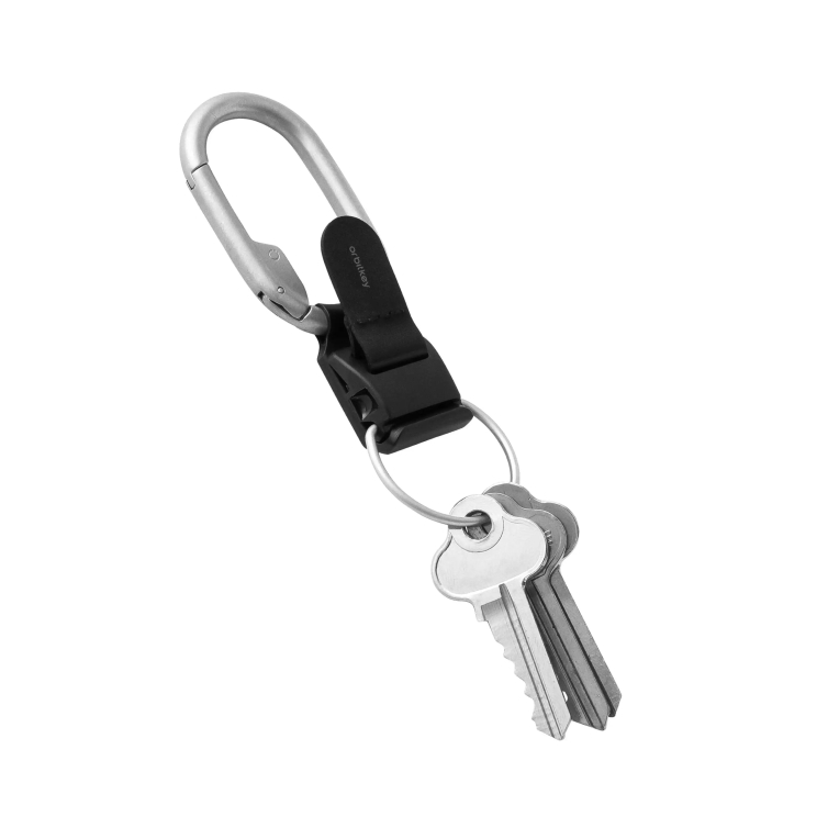Clip V2 Key Ring silver ORBITKEY - 1