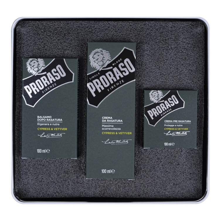 copy of Barberism Gift Set Pre-Shave Oil and Classic Alum Bar PRORASO - 2