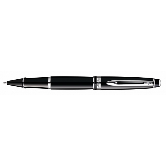 Expert Black Lacquer CT Rollerball Pen WATERMAN - 1